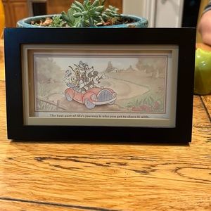 Disney Hallmark Mickey & Friends Framed Print
